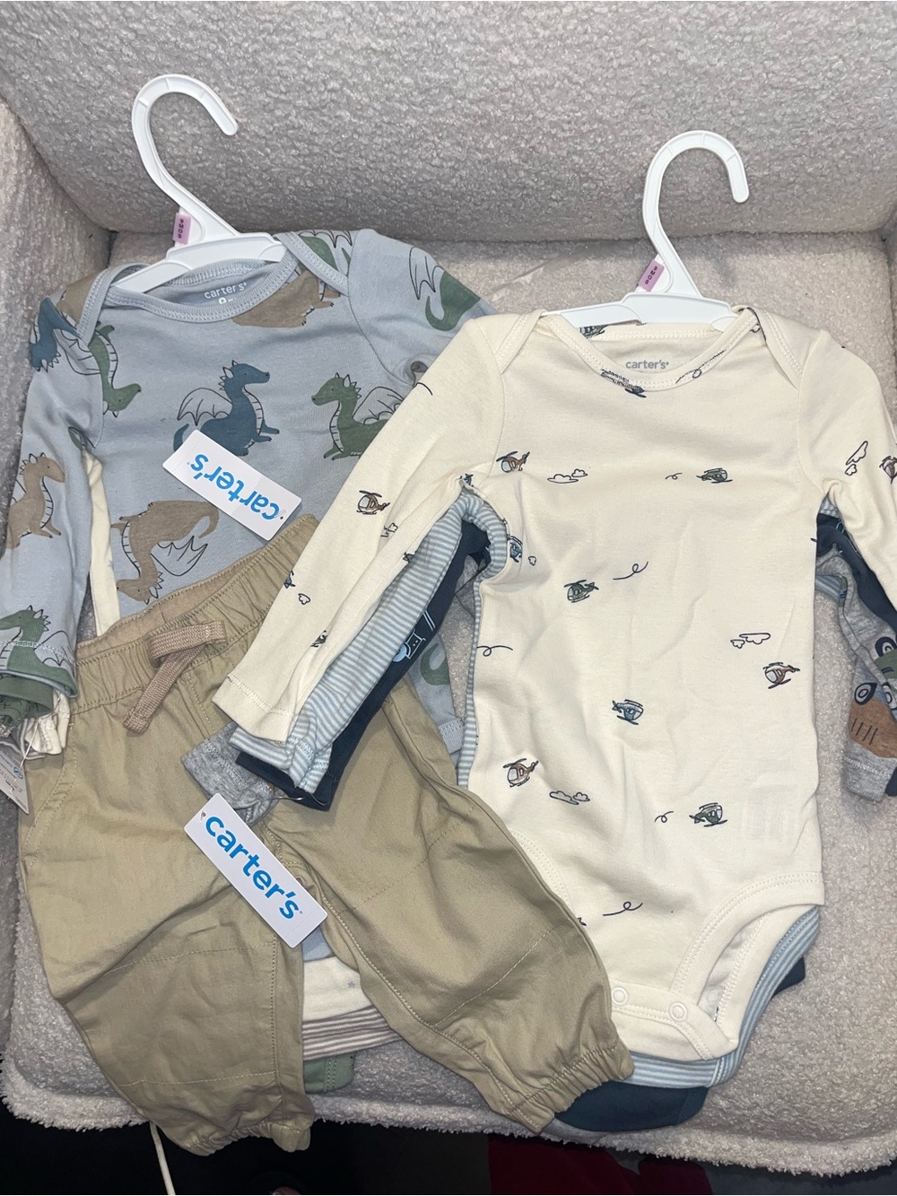 Carter's onesies and pants size 9 months new with tags